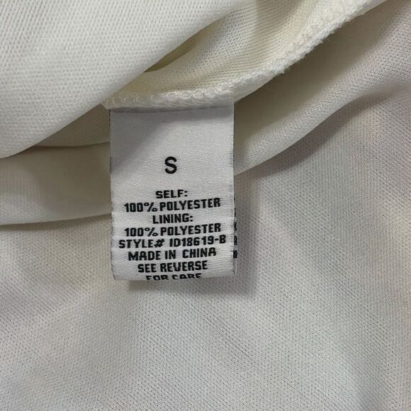 Böhme Smocked Floral Mini Dress Small Pastel Long Sleeve Boho Tiered - Picture 5 of 6